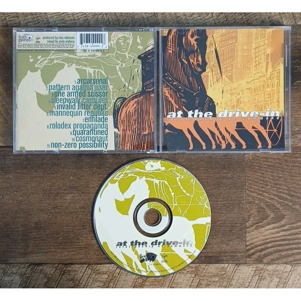 At The Drive-In - Relationship Of Command CD Album